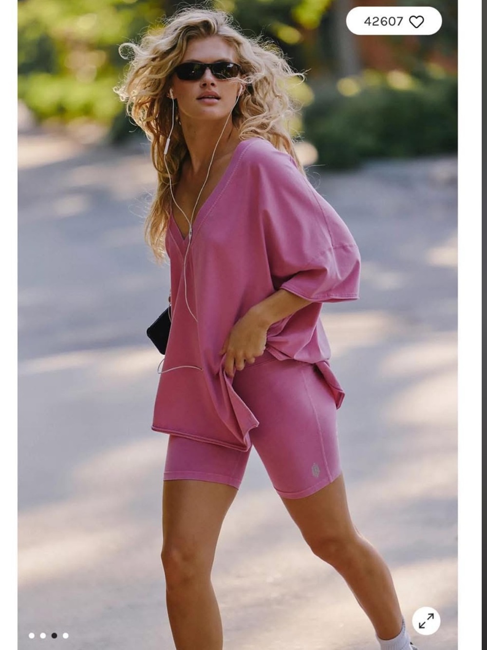 FP Movement Hot Shot Top in Bright Pink